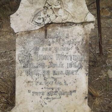 Free State, LINDLEY district, Morgenzon 275, farm cemetery, single grave