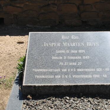 BUYS Jasper Maarten 1894-1949