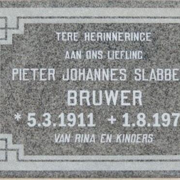 BRUWER Pieter Johannes Slabbert 1911-1977