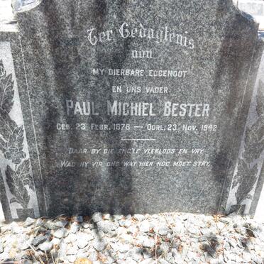 BESTER Paul Michiel 1878-1942
