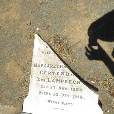 GERTENBACH Johannes Diedelof 1886-1918 &amp; Margaretha Isabella LAMPRECHT 1889-1918