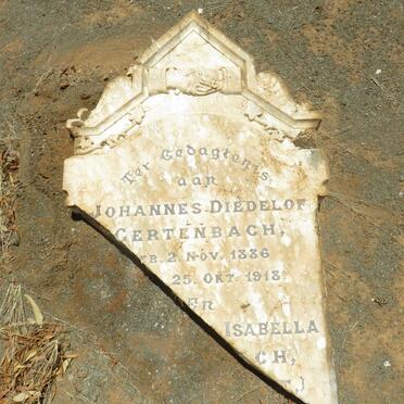 GERTENBACH Johannes Diedelof 1886-1918 &amp; Margaretha Isabella LAMPRECHT 1889-1918