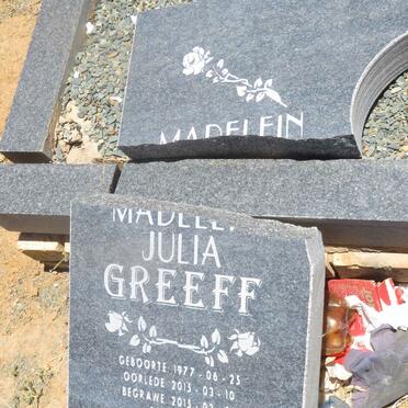 GREEF Madelein Julia 1977-2015