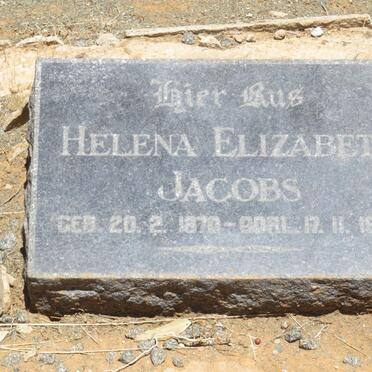 JACOBS Helena Elizabeth 1870-19?5