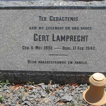 LAMPRECHT Gert 1901-1942