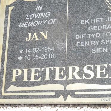 PIETERSEN Jan 1954-2016