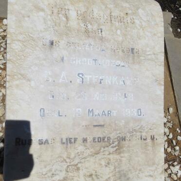 STEENKAMP C.A. 1849-1930