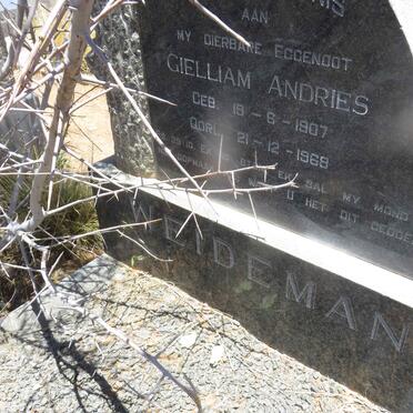 WEIDEMAN Gielliam Andries 1907-1968