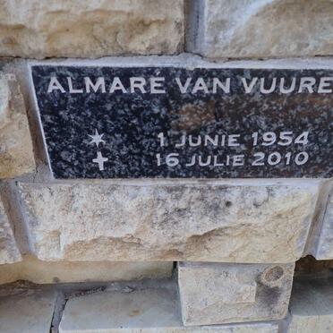 VUUREN Almare, van 1954-2010