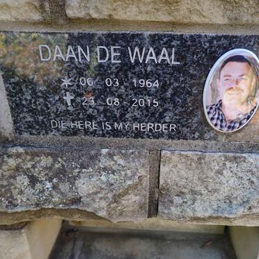 WAAL Daan, de 1964-2015