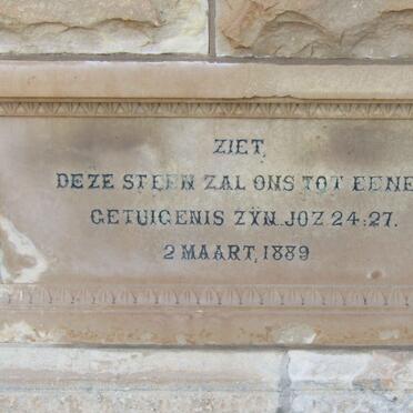 3. Gedenksteen 1889