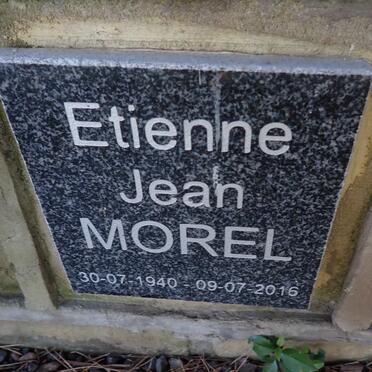 MOREL Etienne Jeah 1940-2016