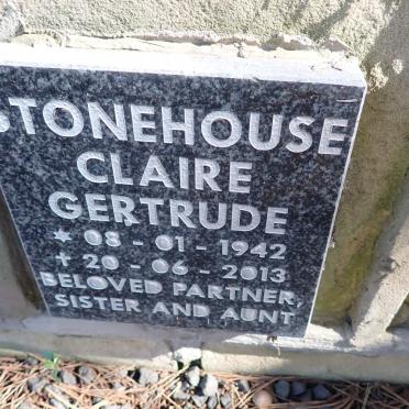 STONEHOUSE Clair Gertrude 1942-2013