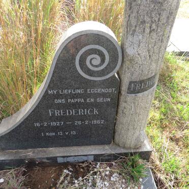 ? Frederick 1927-1962