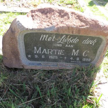 ? Martie M.C. 1925-1998