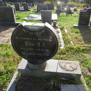 ? Elsie J.J. 1951-1984