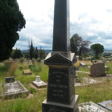 ANDERSON Adriaan 1875-1952