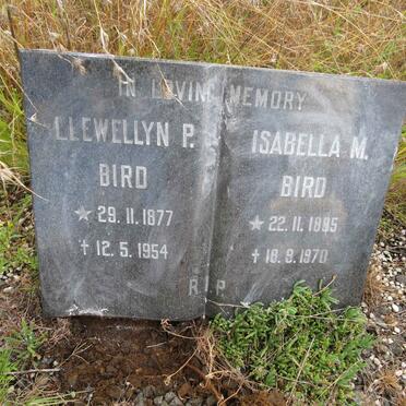 BIRD Llewellyn P. 1877-1954 & Isabella M. 1885-1970