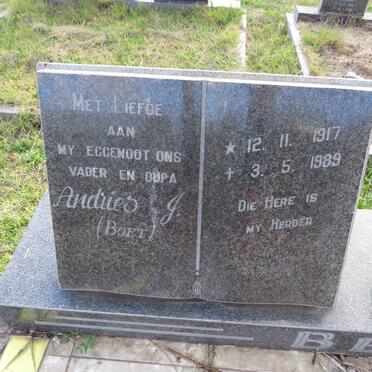 BESTER Andries J. 1917-1989 & Maria C.G. VAN JAARSVELD 1923-2013 _2