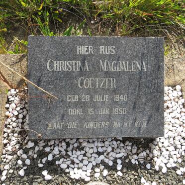 COETZER Christina Magdalena 1940-1950