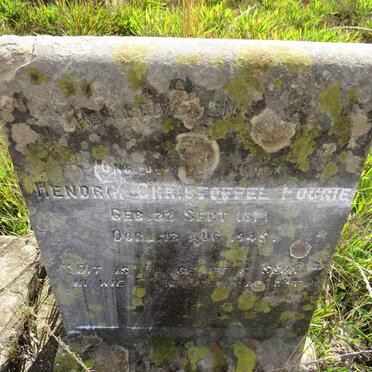 FOURIE Hendrik Christoffel 1871-1945