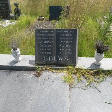 GOUWS Jan Johannes Cornelius 1906-1975 &amp; Susanna Cathrina 1920-2000
