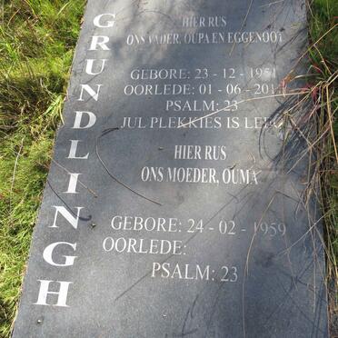 GRUNDLINGH 1951-2014 &  1959-