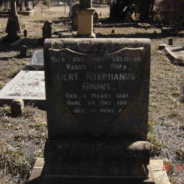 GOUWS Gert Stephanus 1861-1911