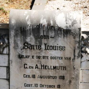 HELLMUTH Sarie Louise 1891-1938