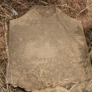 HUGO Peter George -1882