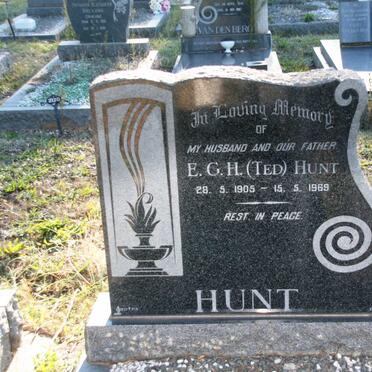 HUNT E.G.H. 1905-1969