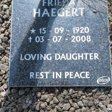 HEAGERT Fried 1920-2008