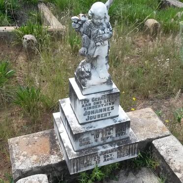 JOUBERT Johannes 1916-1921 &amp; ? Johannes 1922-1923