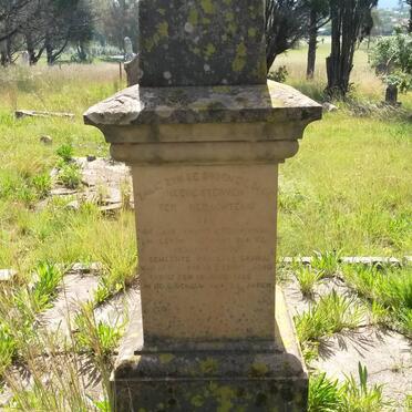 KRÜGER Jan Christoffel Kruger 1870-1905