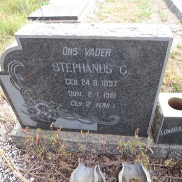 LOMBAARD Stephanus G. 1897-1961 & Cornelia A.C. 1902-1976 _1