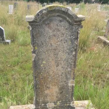 MULLER Johannes Christoffel 1865-1939