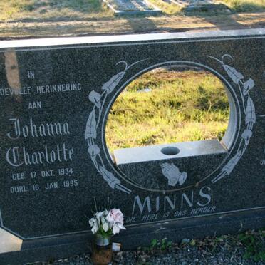 MINNS Ferdenantes Jacobus 1933-2002 & Johanna Charlotte 1934-1995