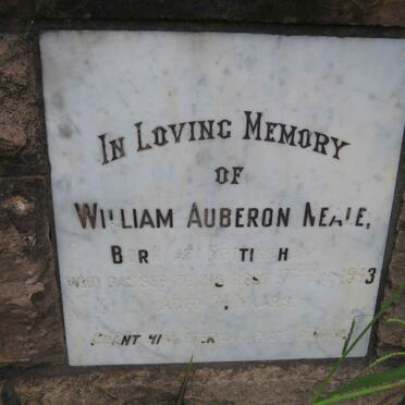 NEALE William Auberon -1943