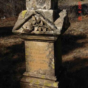 OOSTHUISEN Desedepius Erasmus 1894-1895