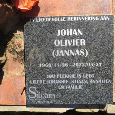 OLIVIER Johan 1968-2022