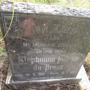 PREEZ Stephanus Petrus, du 1912-1960