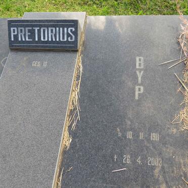 PRETORIUS John 1910-1990 & B.Y.P. 1911-2003 _1