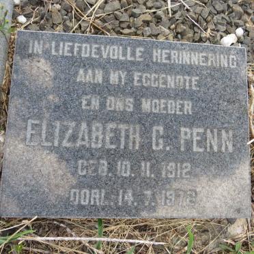 PENN Elizabeth G. 1912-1972