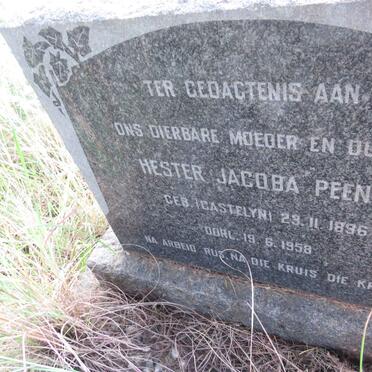 PEENS Hester Jacoba nee CASTELYN 1896-1958