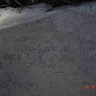 PIKE Sophia M. 1912-1915