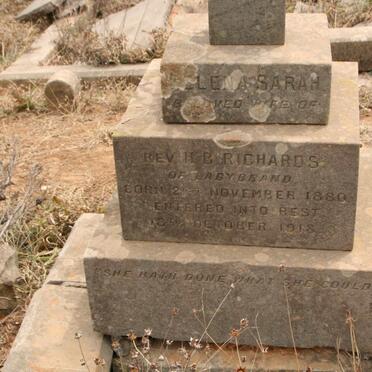 RICHARDS Helena Sarah 1880-1918