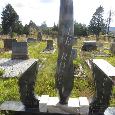 ROUX Nico, le 1908-1995 & Hettie TALJAARD 1910-1996 _1