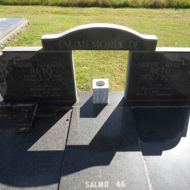 RETO Maria Augusta 1898-1991 :: RETO Arlete Alves 1930-1995 _1