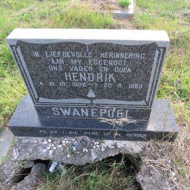 SWANEPOEL Hendrik 1908-1983