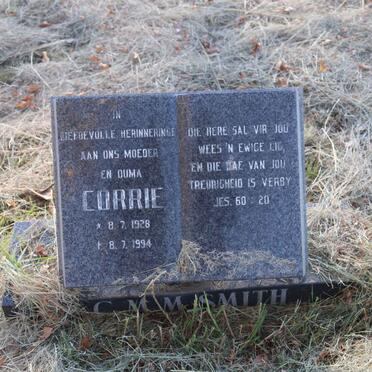 SMITH C.M.M. 1928-1994